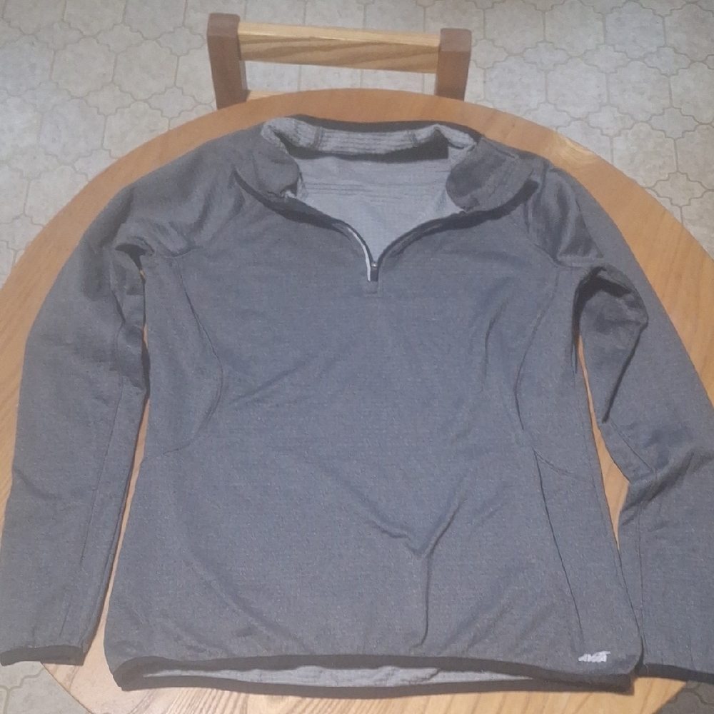 Avia Charcoal Textured Pullover